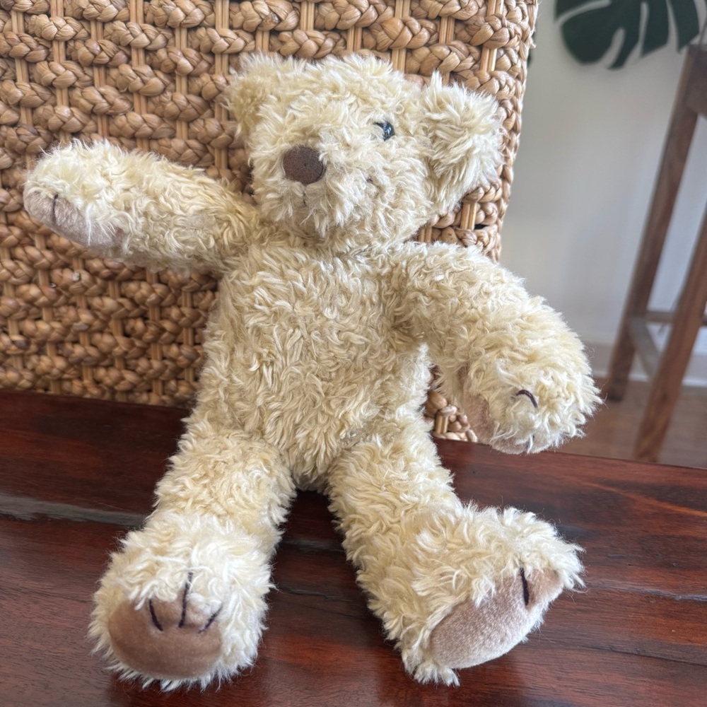 Stichler Plush Tan Teddy Bear Stuffed Toy